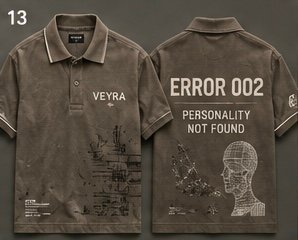 VEYRA ERROR 002 POLO T-SHIRT